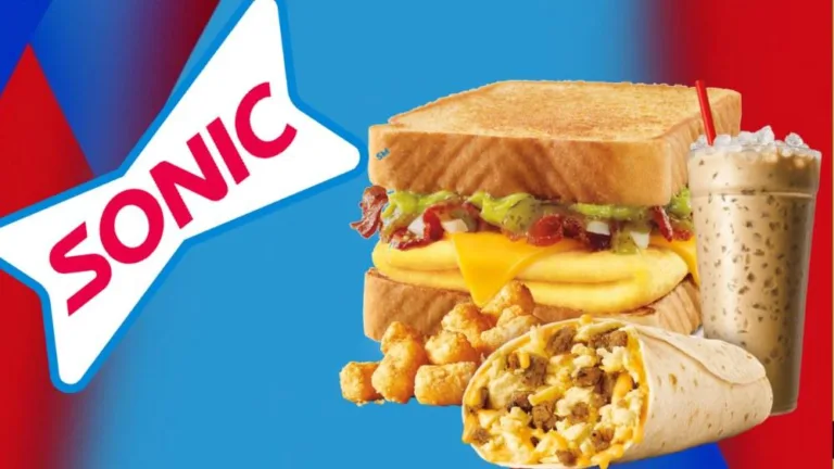 Sonic Breakfast Menu With Prices 2024