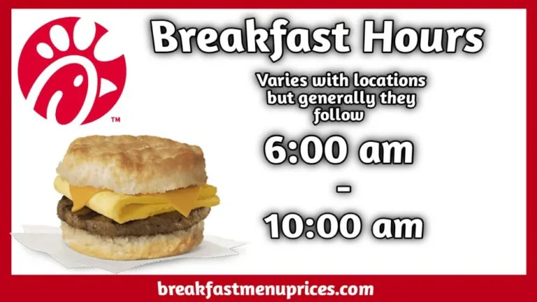 Chick-Fil-A Breakfast Hours And Delivery Locations