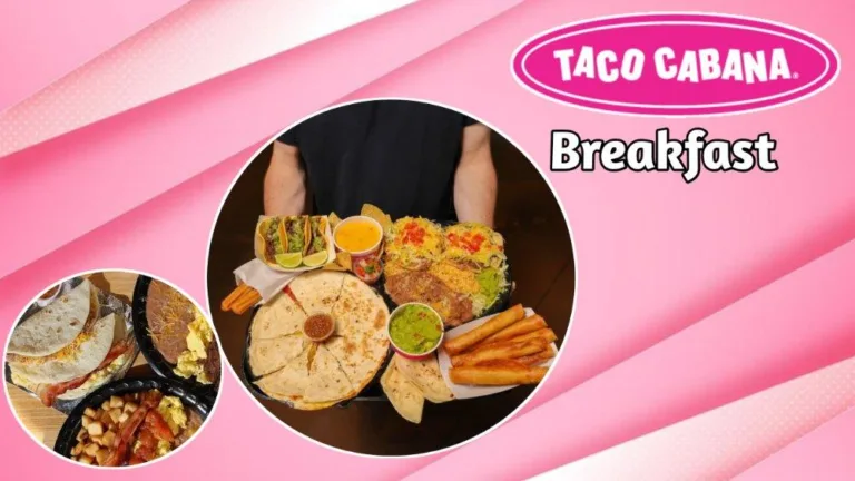Taco Cabana Breakfast Menu With Prices 2024