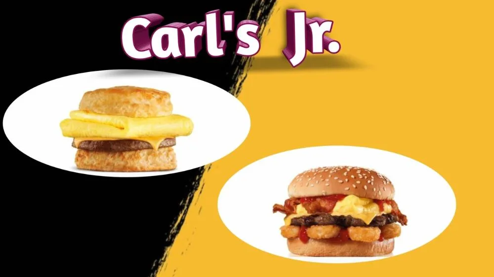 Carl's Jr. Breakfast Menu