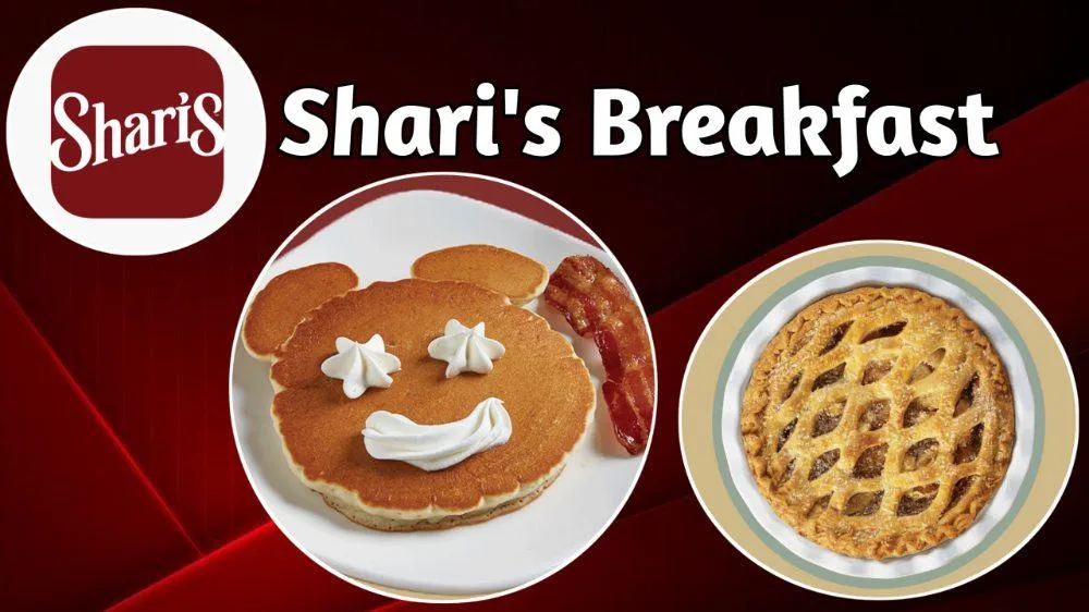 Shari's Breakfast Menu