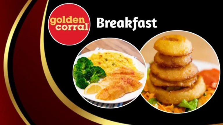 Golden Corral Breakfast Menu With Prices 2024