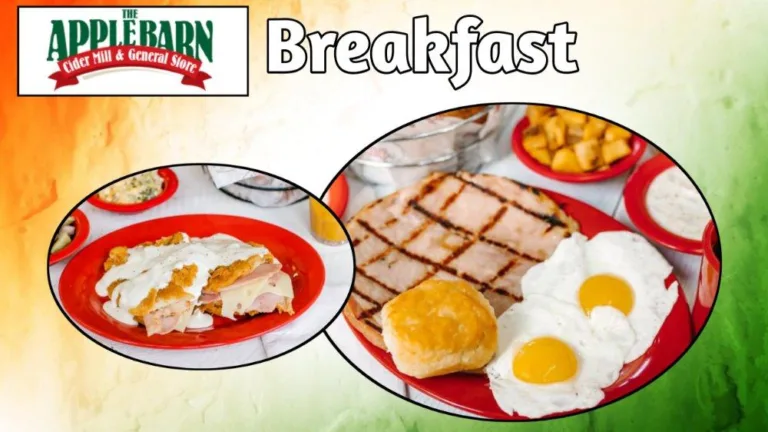 Apple Barn Breakfast Menu With Prices 2024