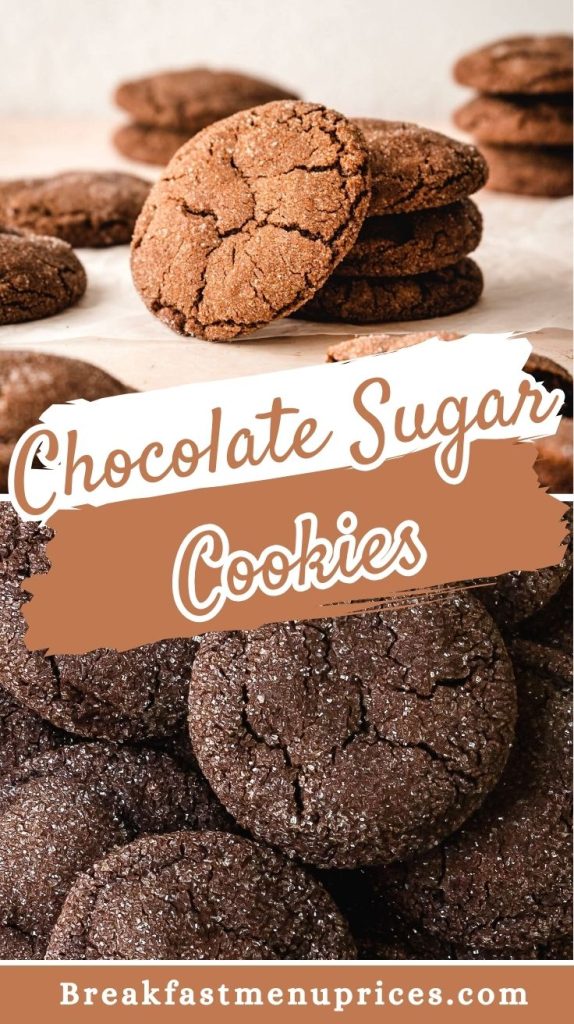 Chocolate Sugar Cookies Recipe