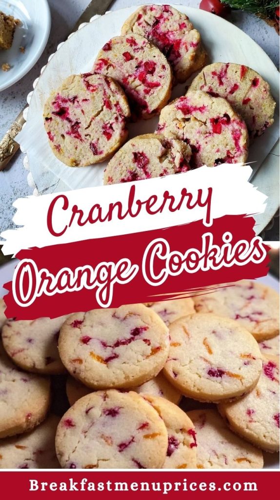 Cranberry Orange Cookies Recipe