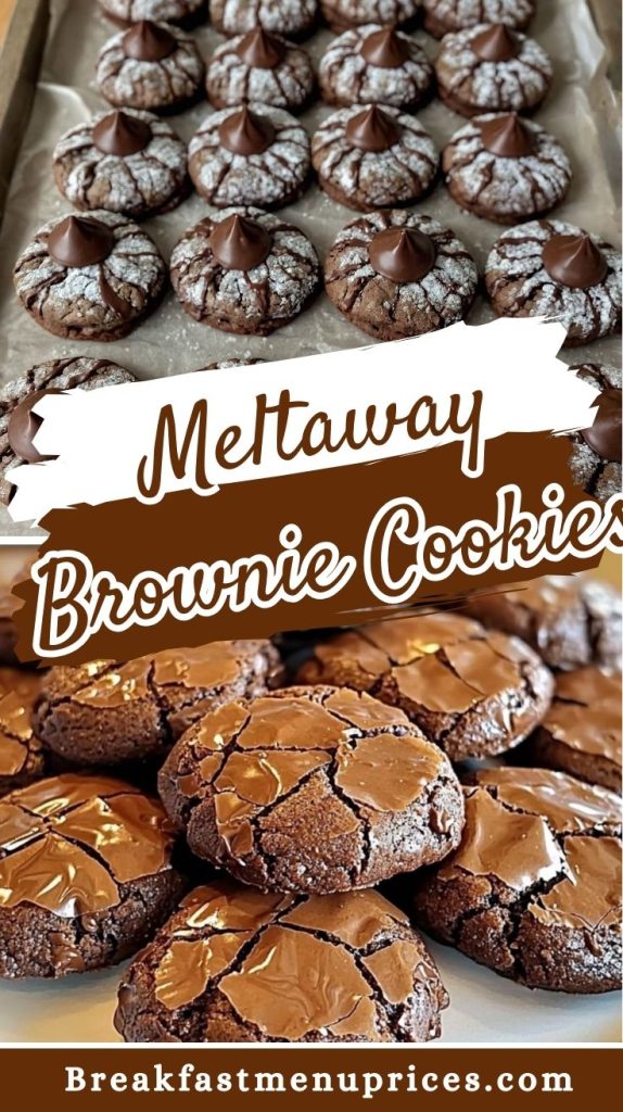Meltaway Brownie Cookies Recipe