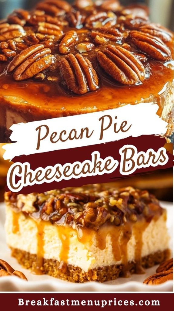 Pecan Pie Cheesecake Bars
