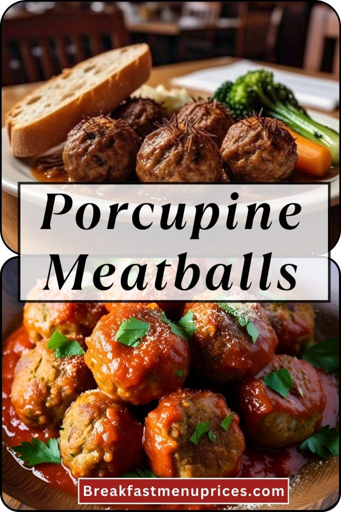 Porcupine Meatballs