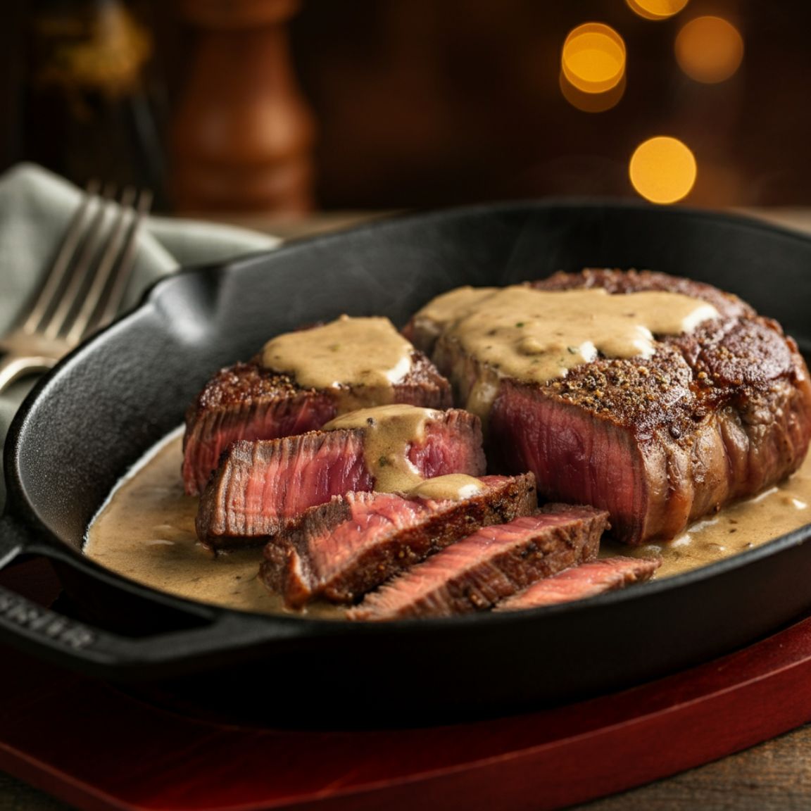 Skillet Bourbon Steak (1)