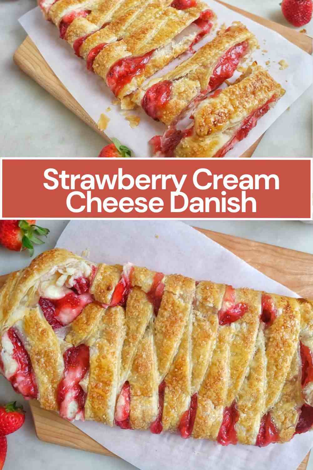 Strawberry Cream Cheese Danish