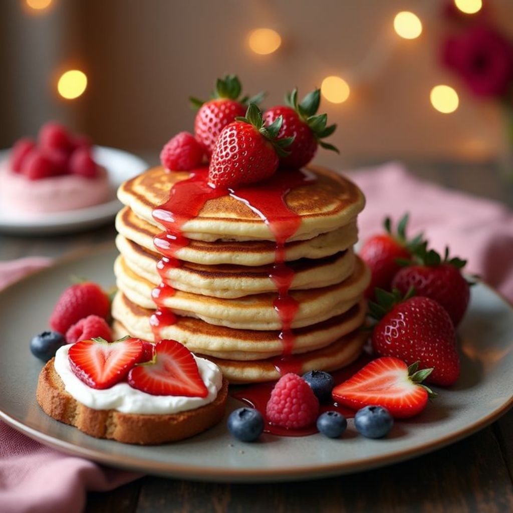 Strawberry Pancakes 1 Strawberry Pancakes