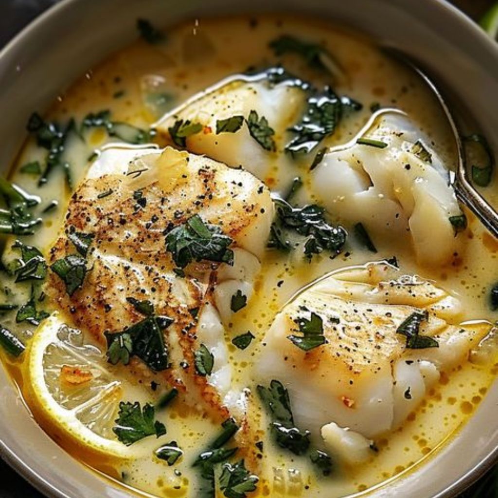 Coconut Lime Fish Soup
