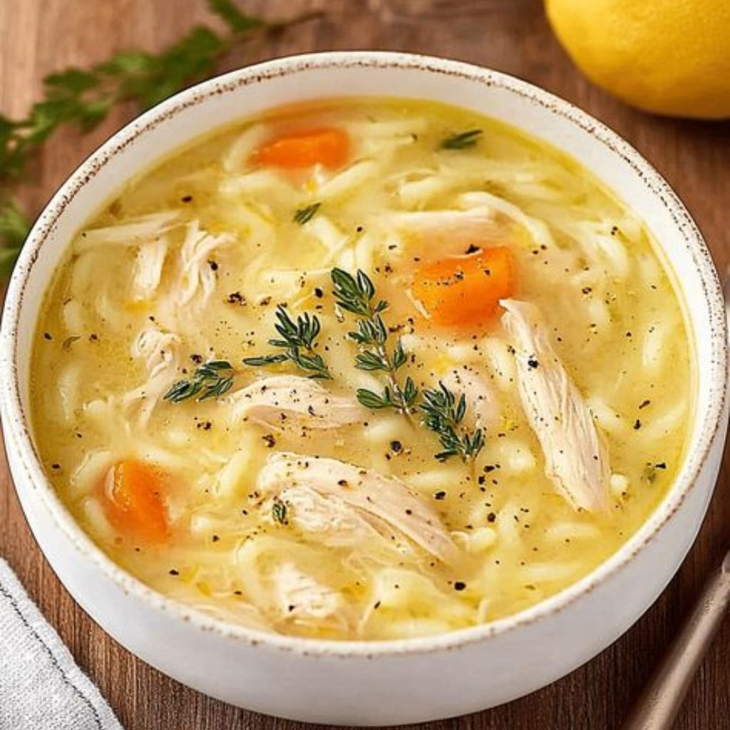 Greek Lemon Chicken Soup