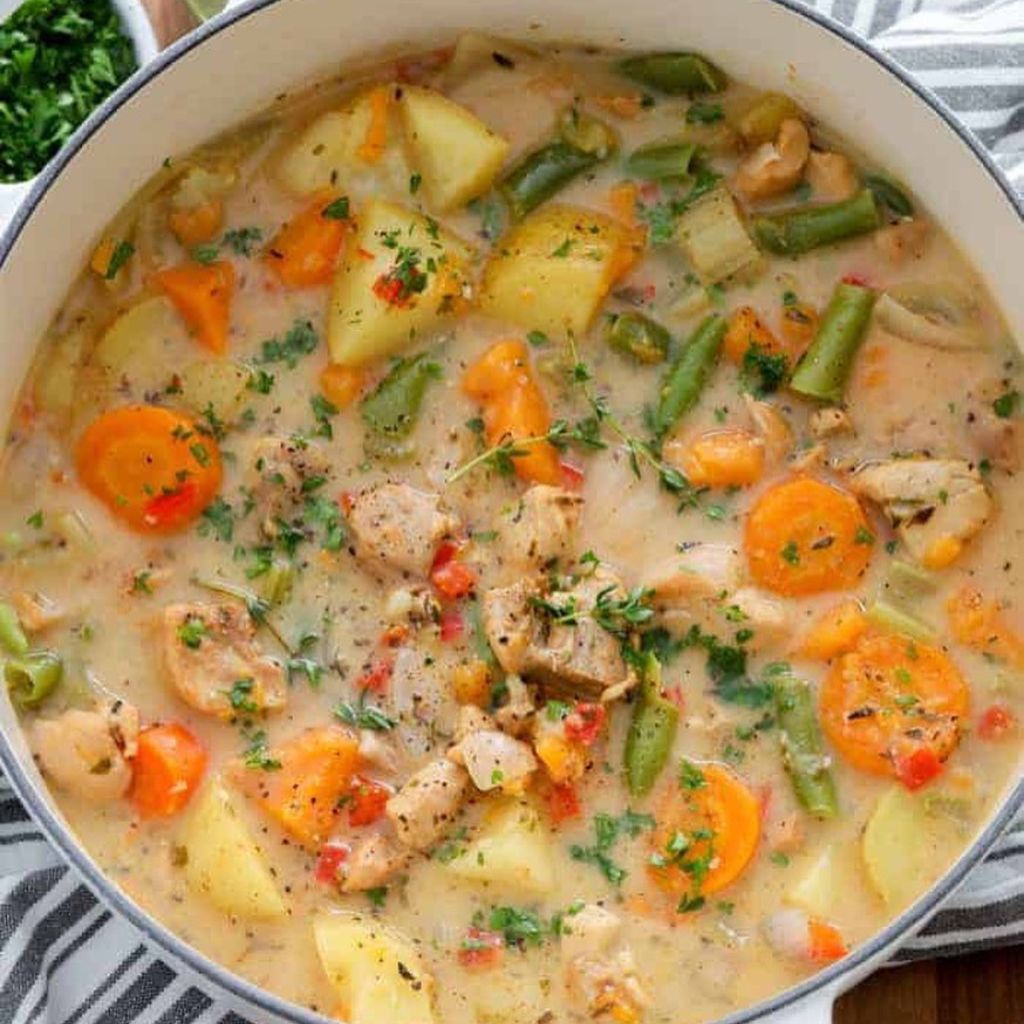 Slow Cooker Chicken Stew Recipe