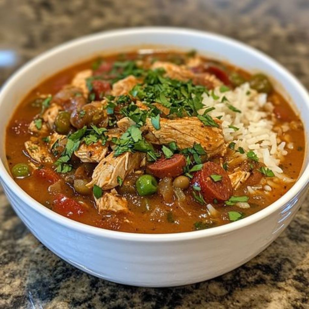 Cajun Chicken and Sausage Gumbo Recipe
