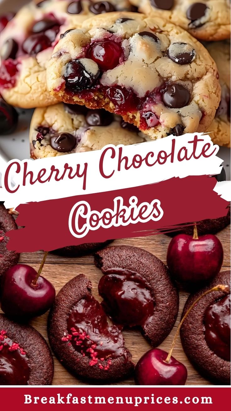 Cherry Chocolate Cookies