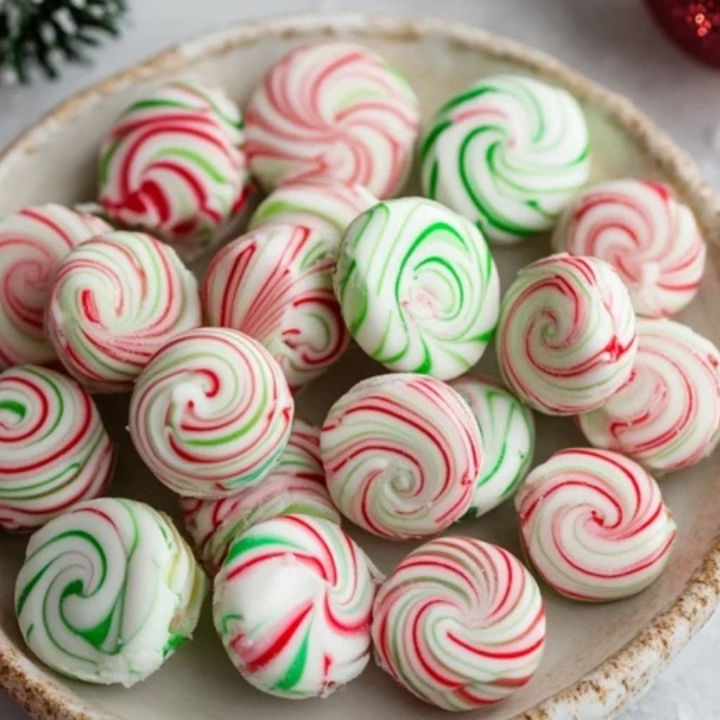 Soft Christmas Peppermints