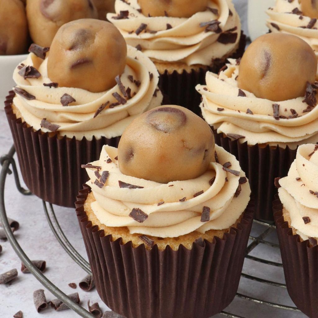 Cookie Dough Cupcakes