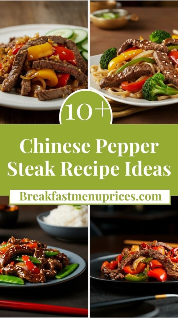 Chinese Pepper Steak