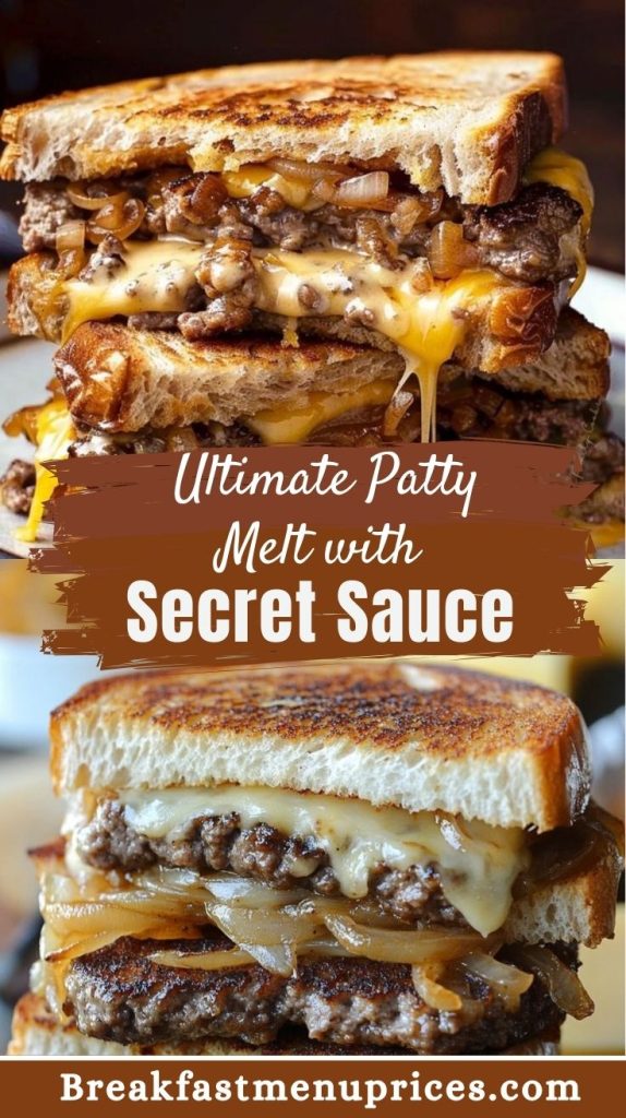 Ultimate Patty Melt with Secret Sauce Recipe