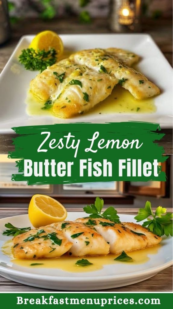 Zesty Lemon Butter Fish Fillet Recipe