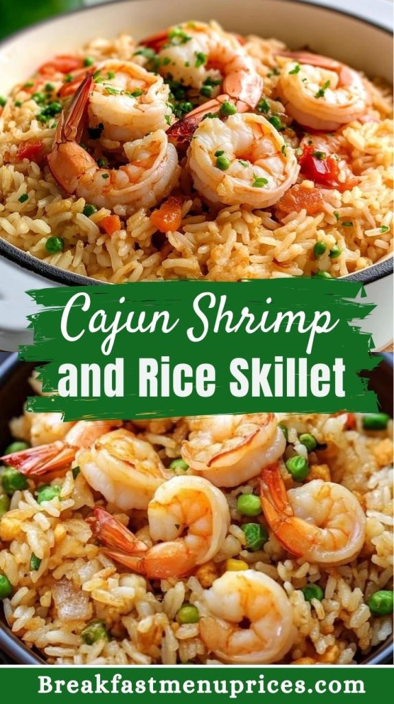cajun shrimp and rice skillet