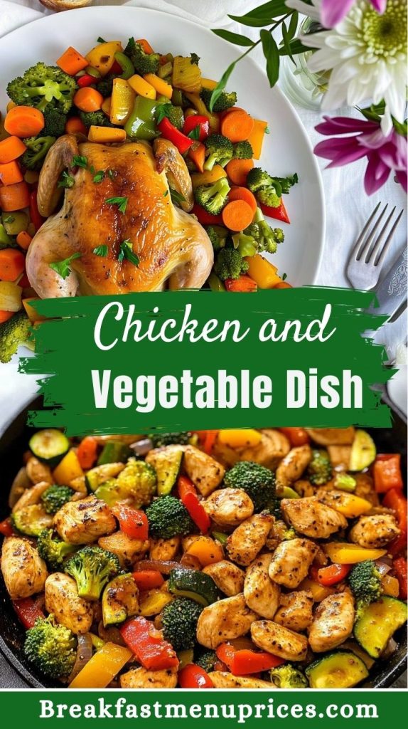 chicken and vegetable dish