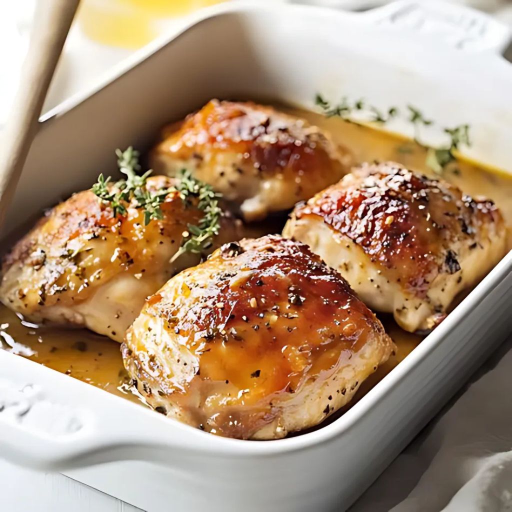 Baked Honey Mustard Chicken Recipe