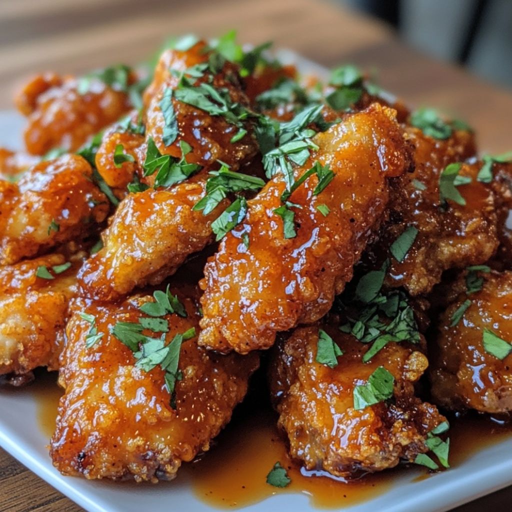 Baked Crunchy Hot Honey Chicken Recipe