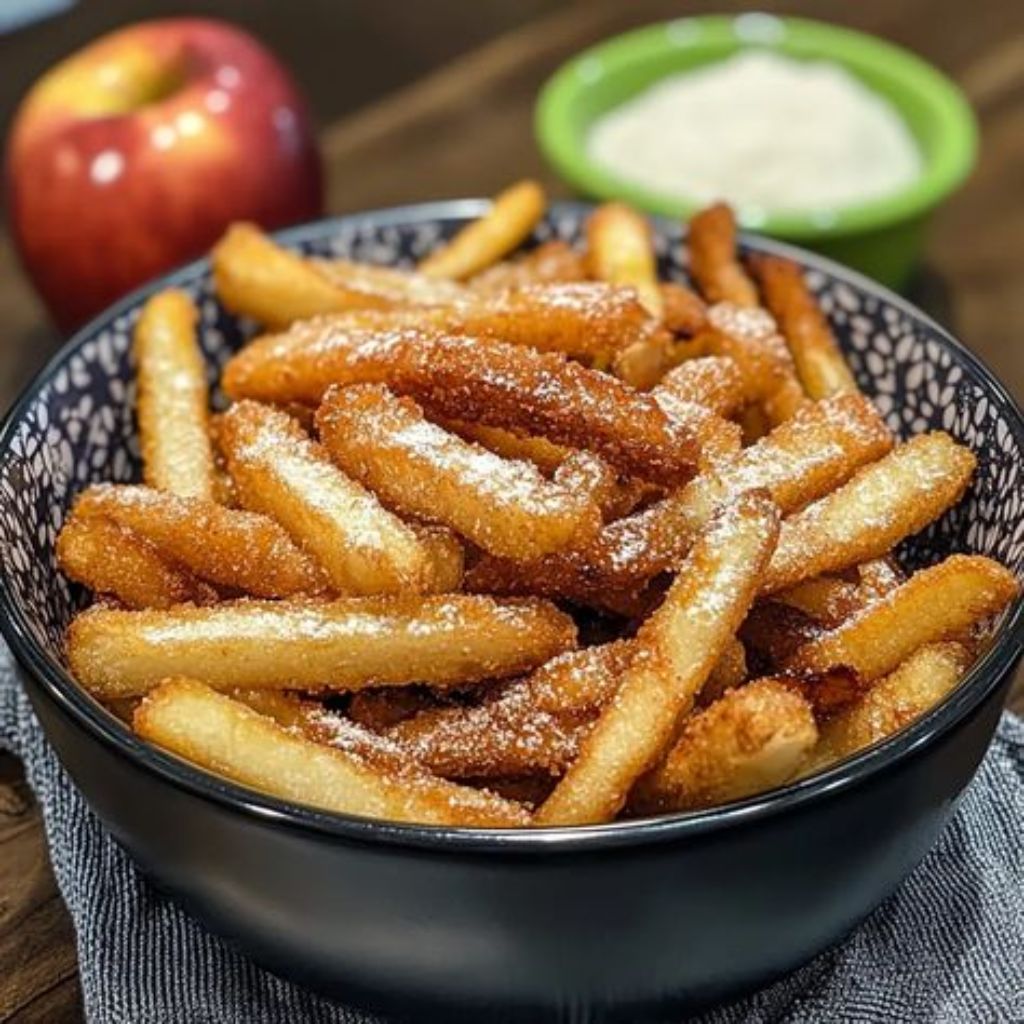 Crispy Air Fryer Apple Fries
