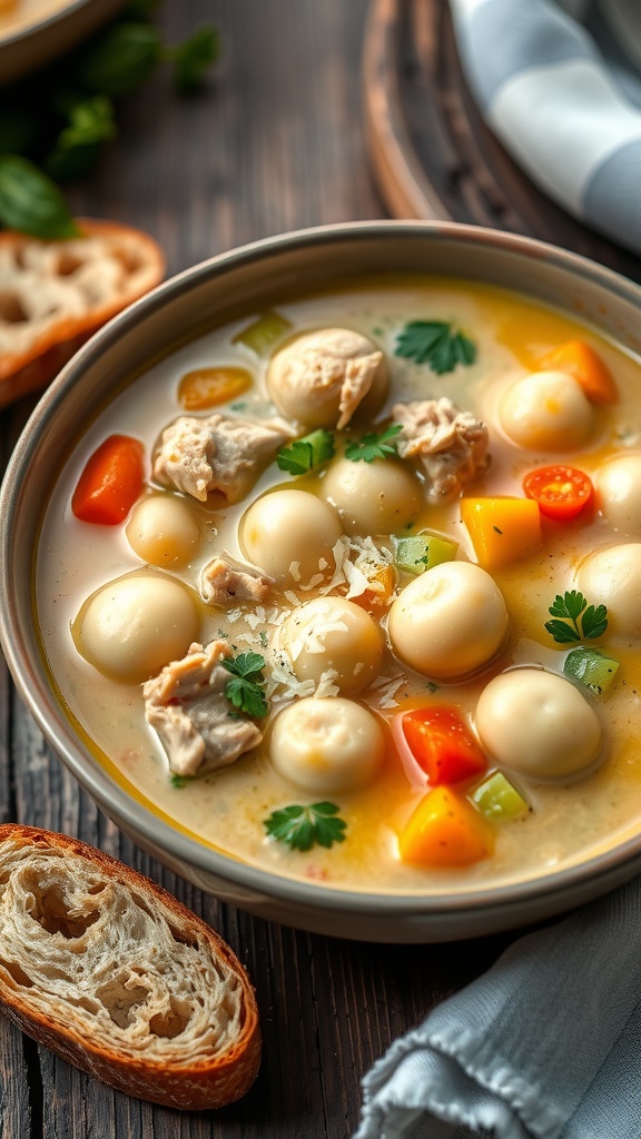Chicken Gnocchi Soup