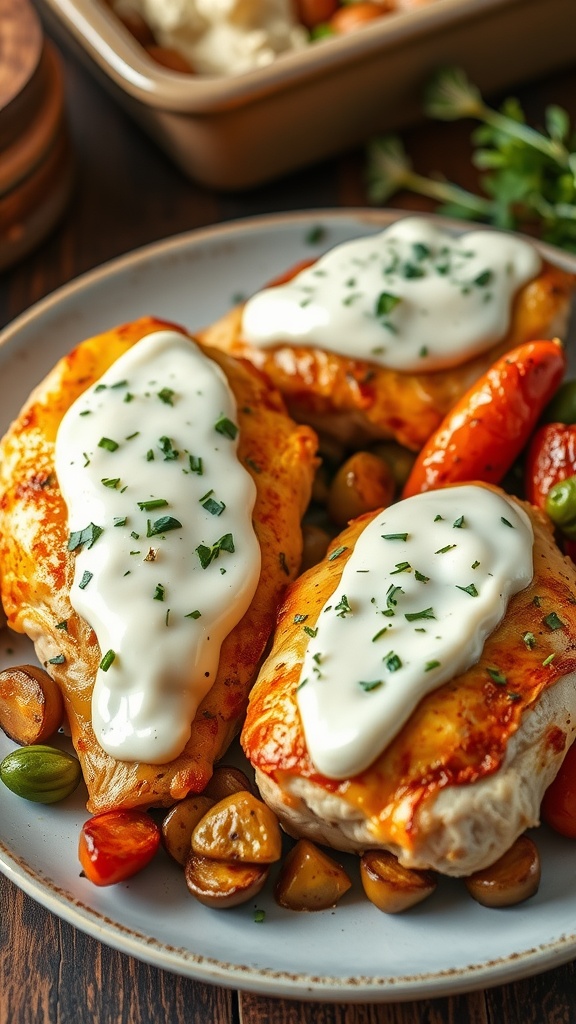 Baked Cream Cheese Chicken