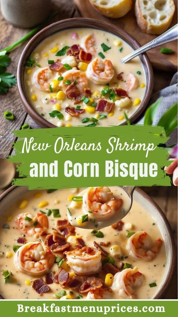 new orleans shrimp and corn bisque