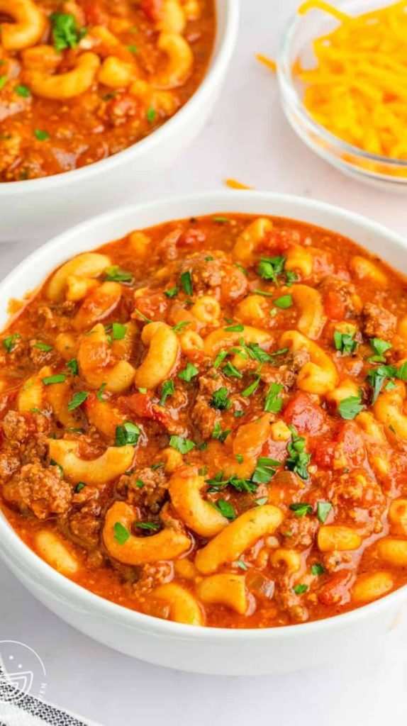 American Chop Suey (American Goulash) Recipe