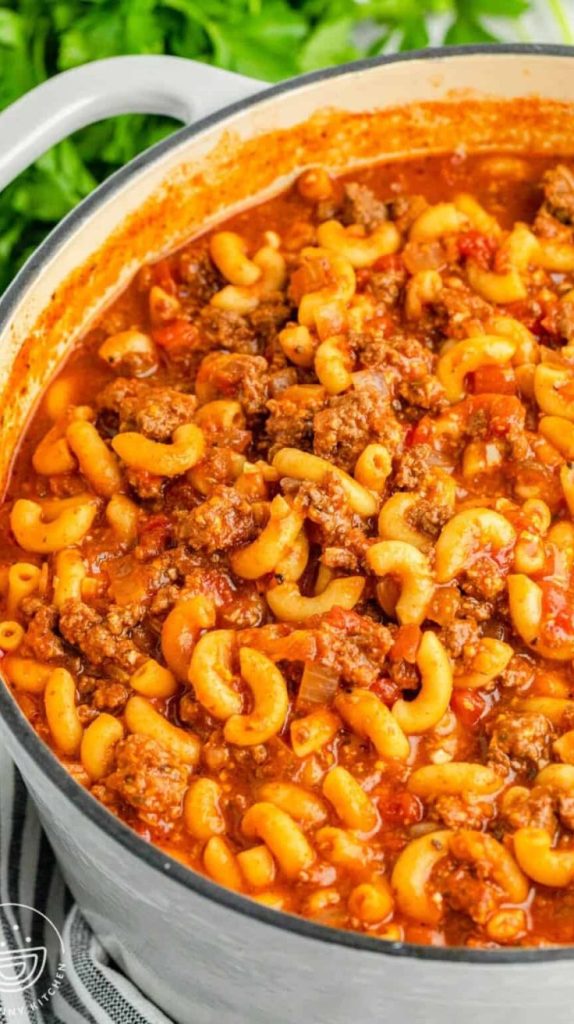 American Chop Suey (American Goulash) Recipe