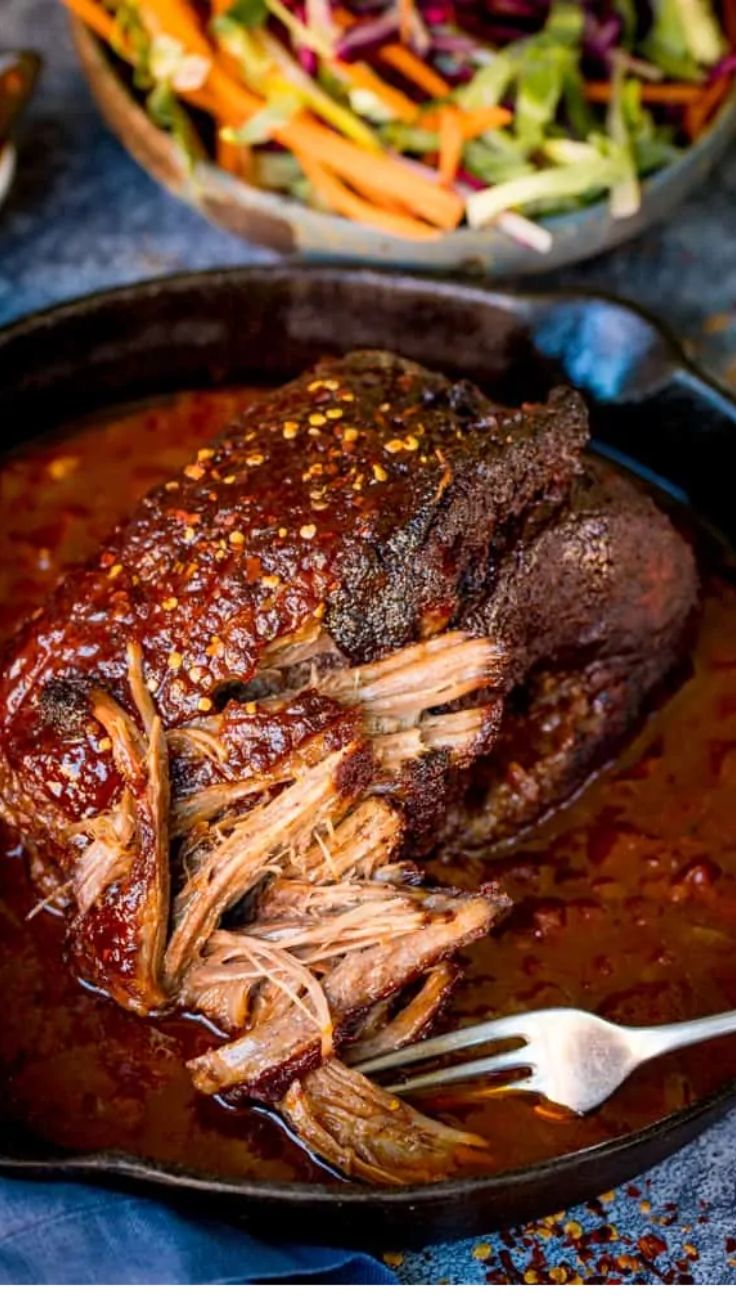 Caramelized Pulled Beef Brisket in a Rich Spicy Sauce Recipe 1 Caramelized Pulled Beef Brisket in a Rich Spicy Sauce
