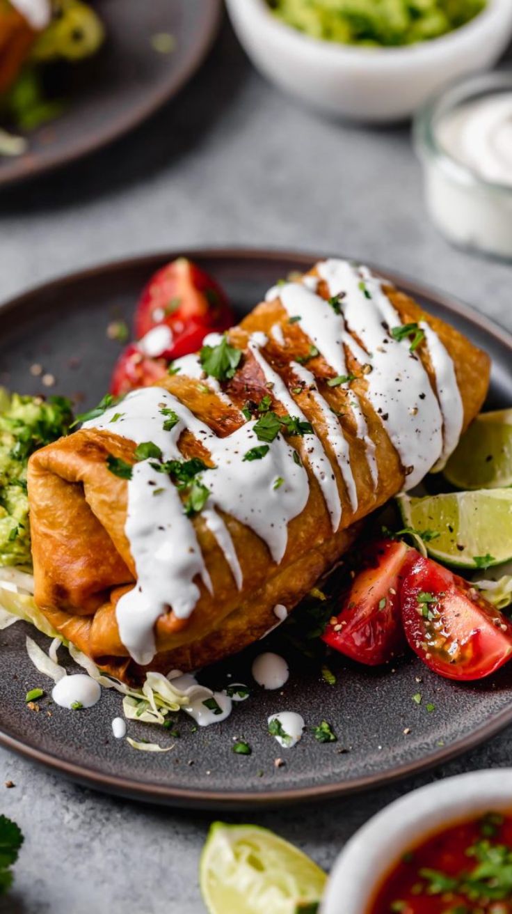Chicken Chimichangas