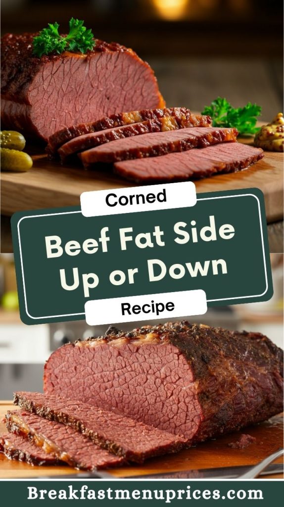 Corned Beef Fat Side Up or Down