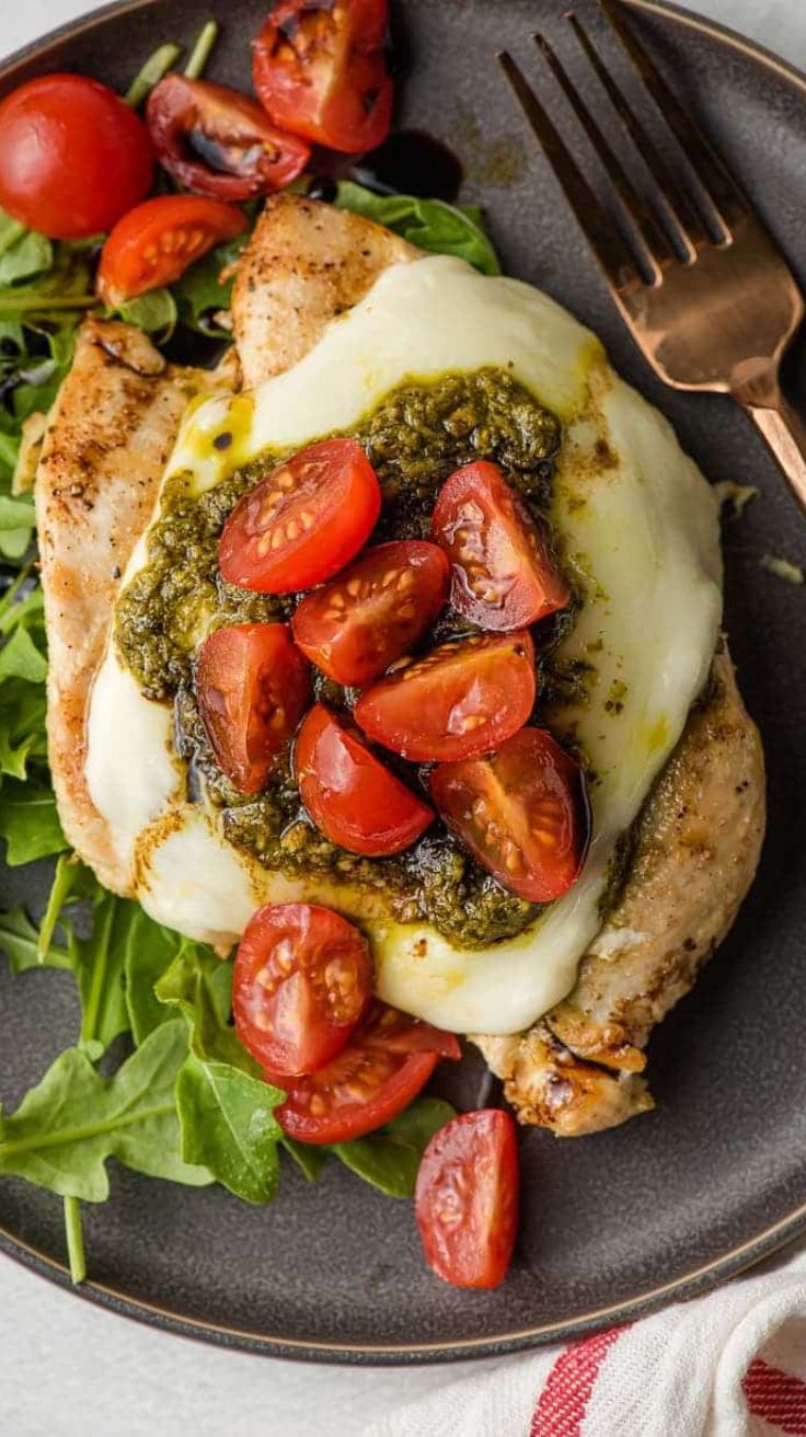 Grilled Chicken Margherita