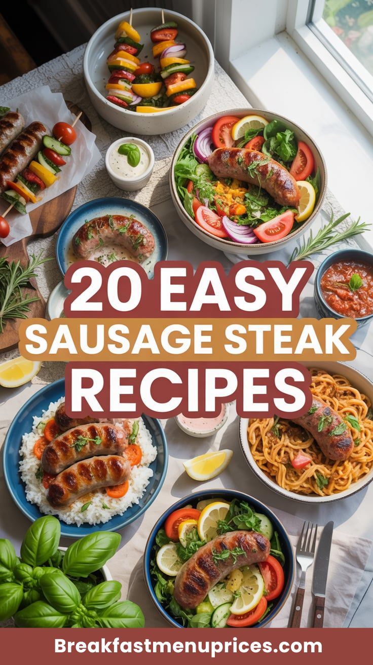 Sausage Steak Recipes