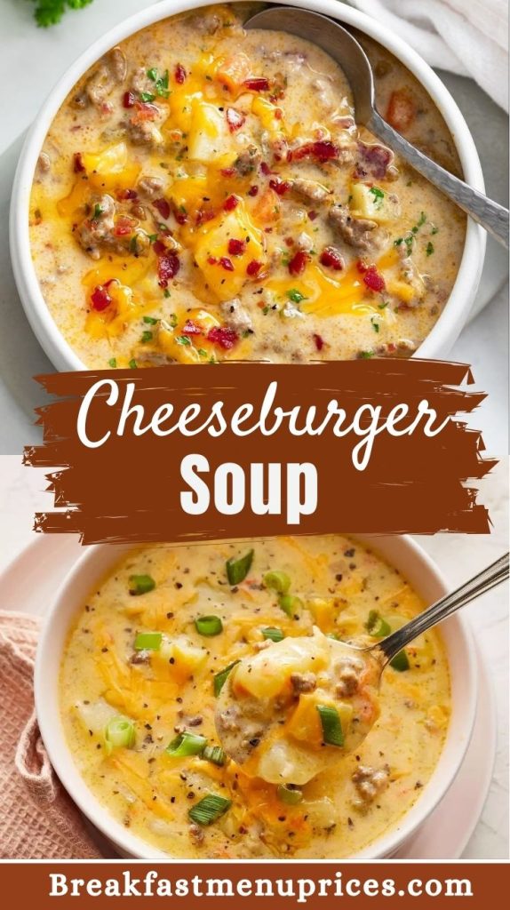 Cheeseburger Soup Recipe