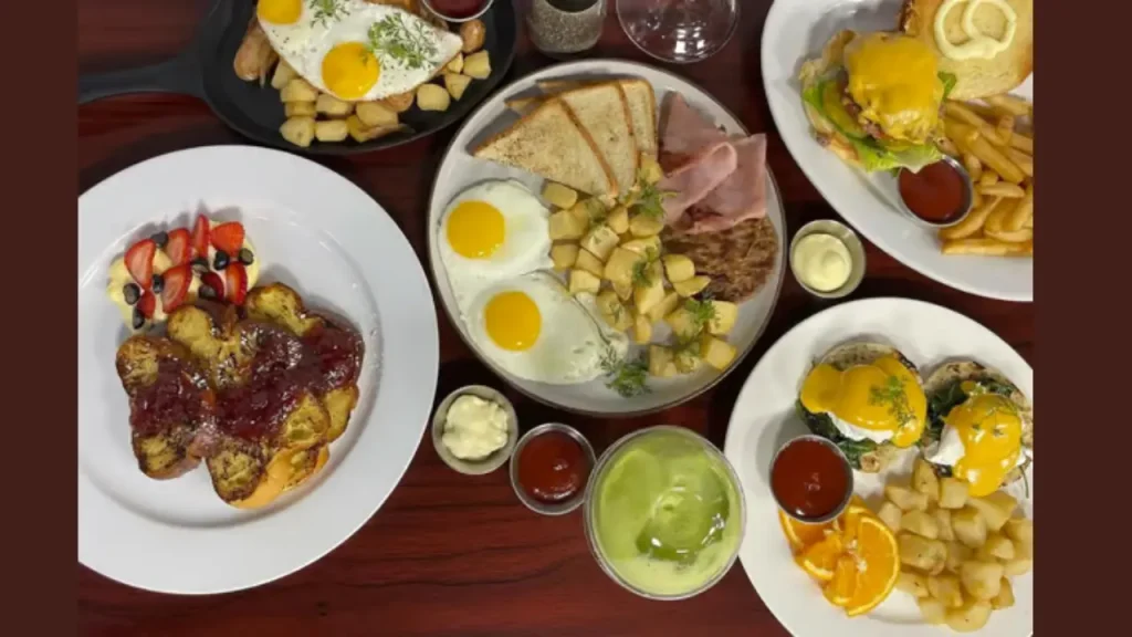 Healthier Items Breakfast Little Menu