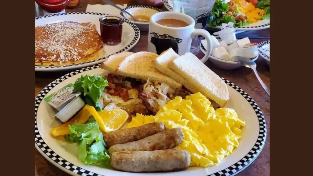 Hearty Plates Breakfast Bear Menu