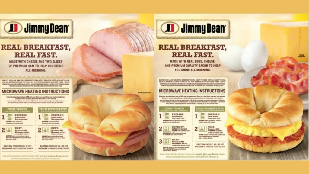 Prepare at Home Jimmy Dean Breakfast Sandwich