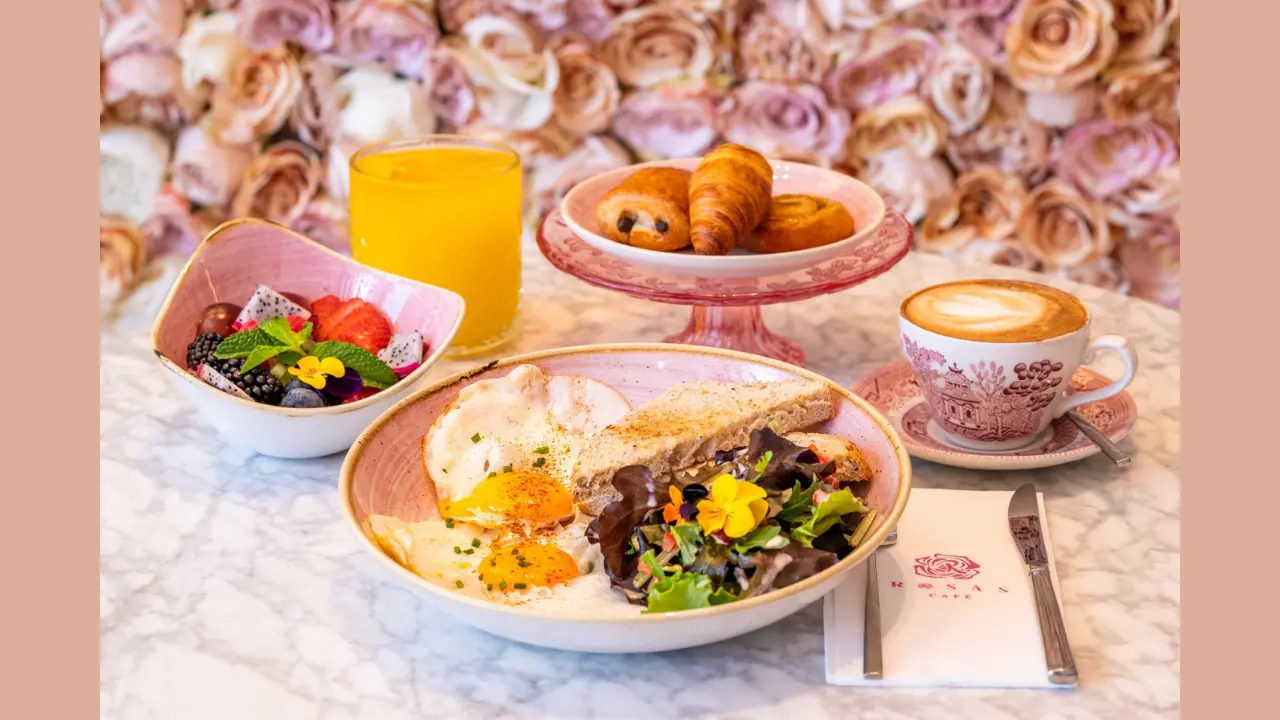 Rosas Breakfast Menu