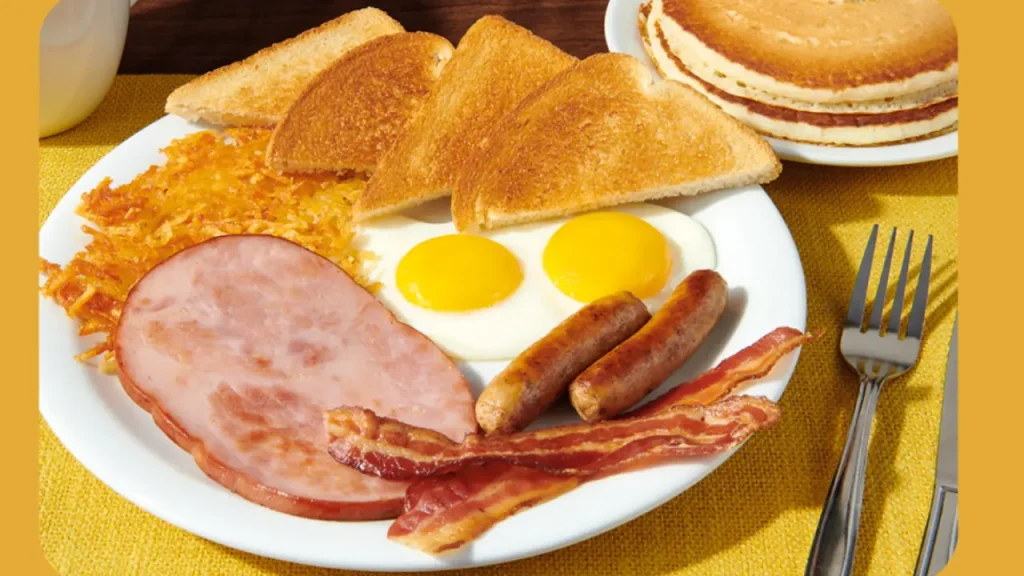 Signature Slam Meals Denny's menu breakfast