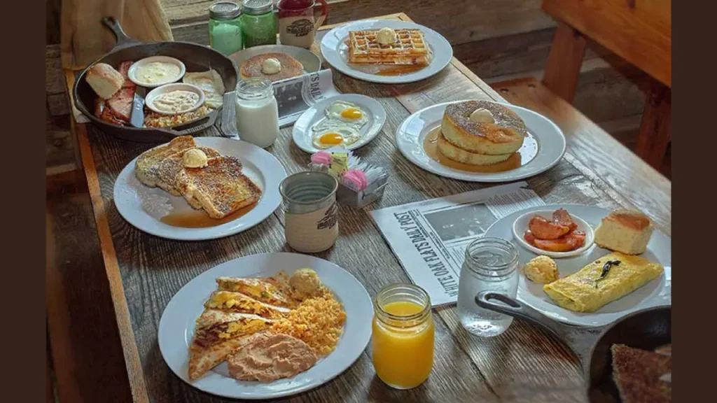 Atmosphere and Décor Crockett's Breakfast Camp Menu