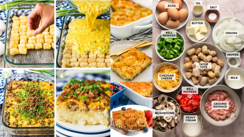 Ingredients Tater Tot Breakfast Casserole