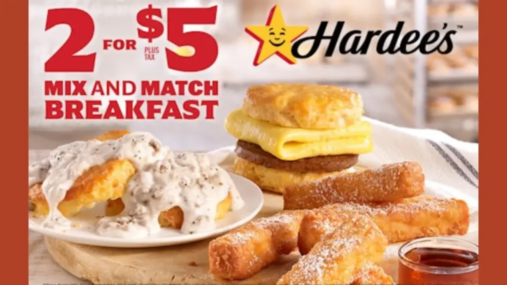 Popular Breakfast Combos Hardee's Menu Breakfast