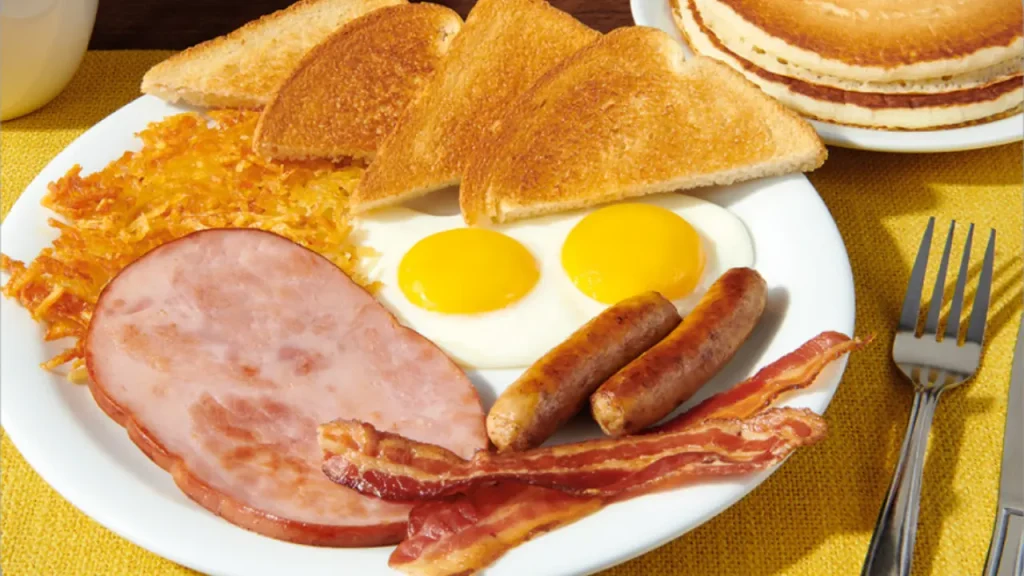 Portion Sizes Crockett's Breakfast Camp Menu